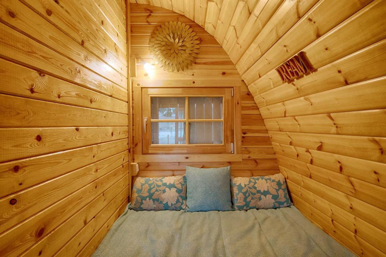 Гостьовий будинок Glamping Turquesa, Feel And Relax In A Wood House Corredoura Екстер'єр фото