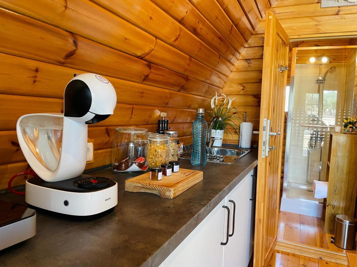Гостьовий будинок Glamping Turquesa, Feel And Relax In A Wood House Corredoura Екстер'єр фото