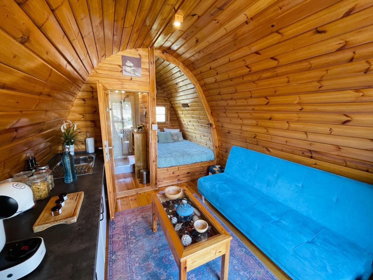 Гостьовий будинок Glamping Turquesa, Feel And Relax In A Wood House Corredoura Екстер'єр фото