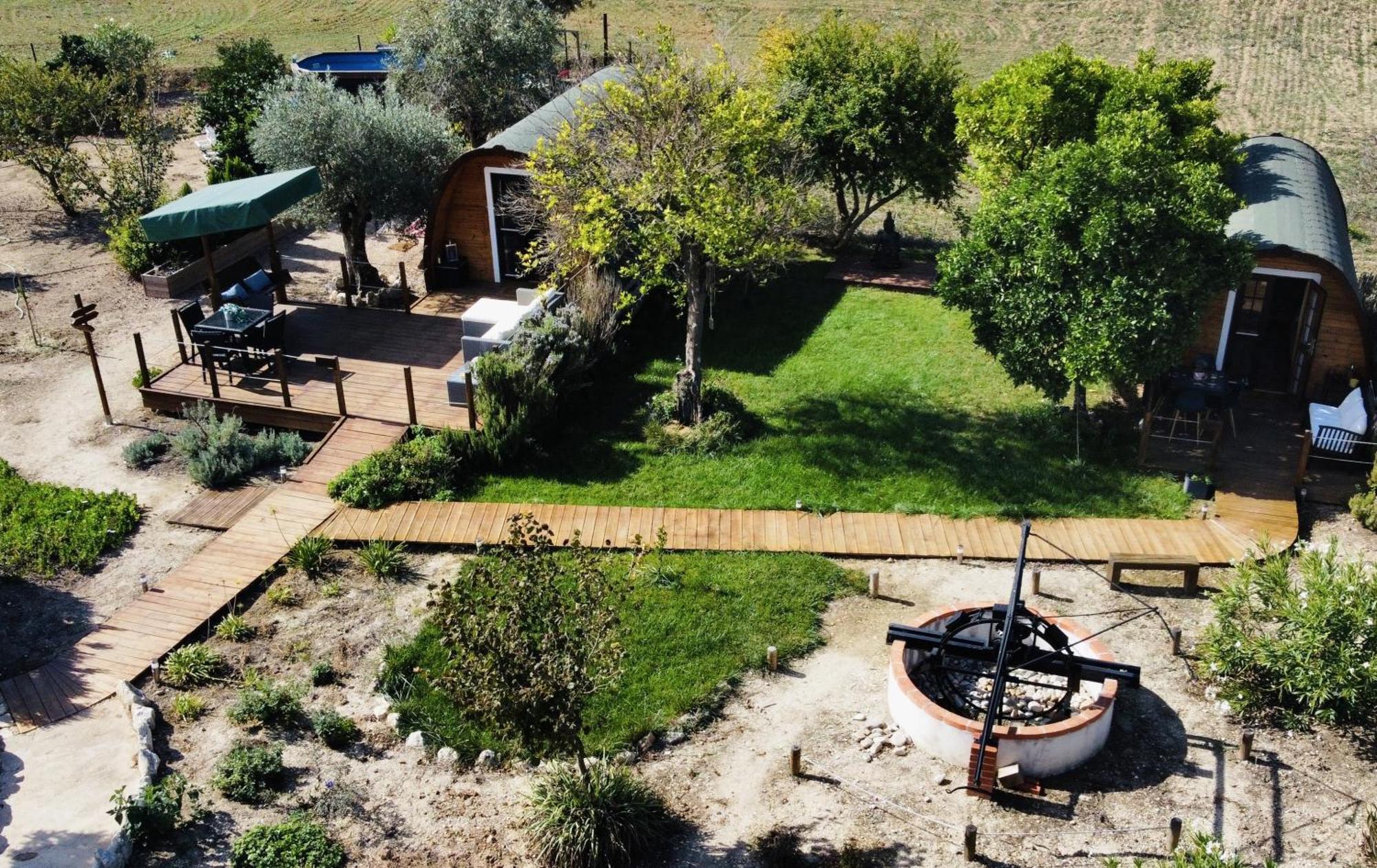 Гостьовий будинок Glamping Turquesa, Feel And Relax In A Wood House Corredoura Екстер'єр фото